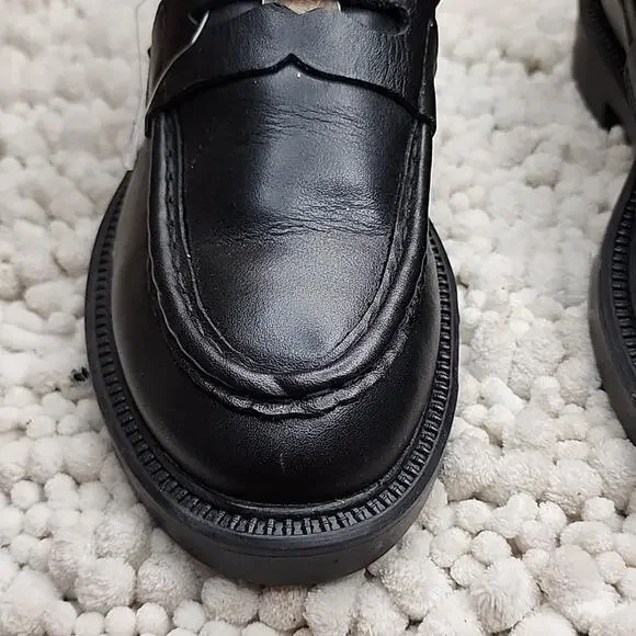 Blondo Black Leather Loafers - Picture 8 of 16